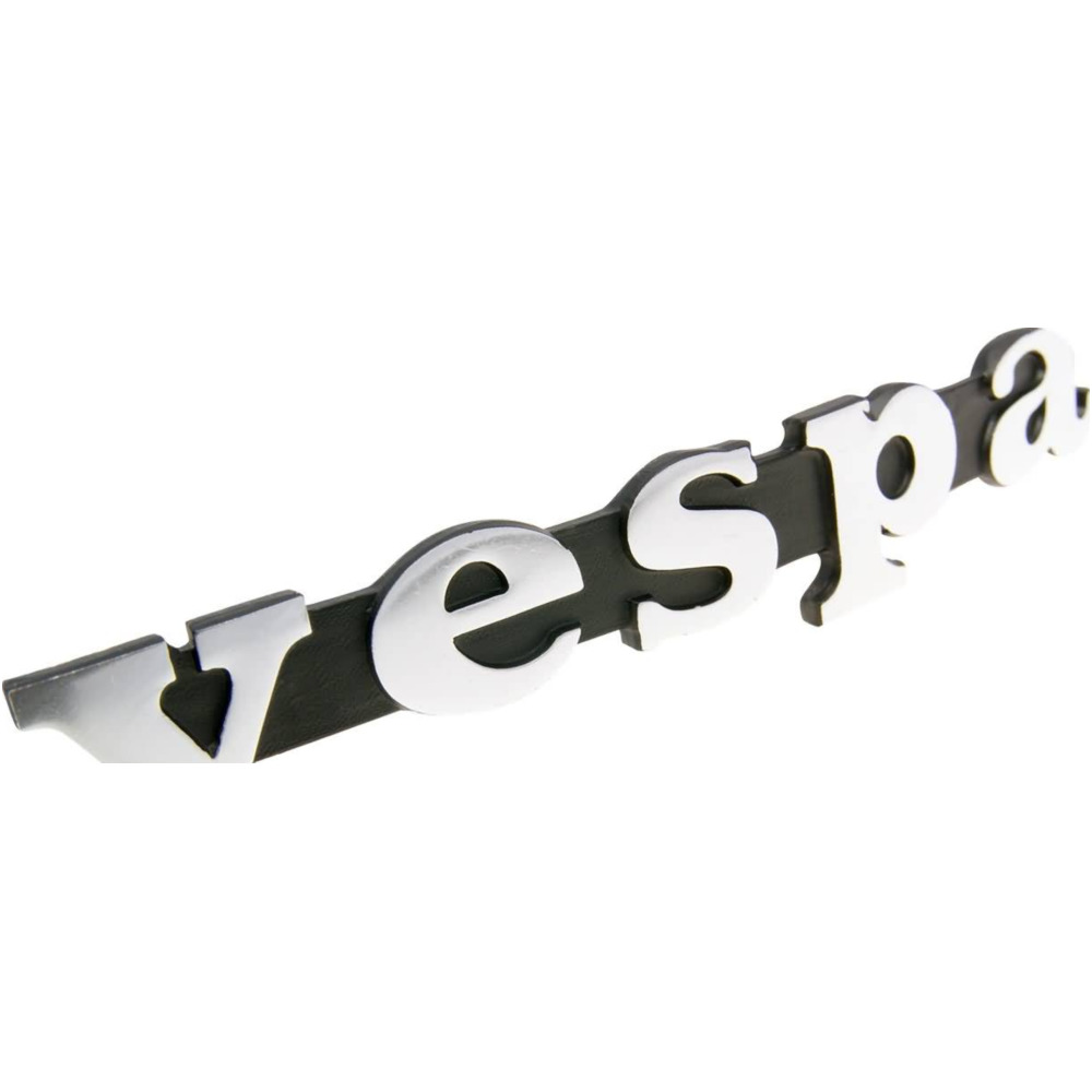 Emblem logo schild / schriftzug "vespa" für beinschild für vespa pk 1. serie 36358 von CIF