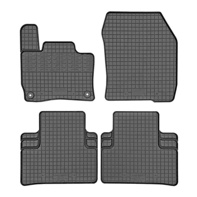 CIKCar Satz Gummimatten kompatibel mit Opel Astra-e (L) 2024- (4-teilig + Montagesystem), Schwarz von CIKCar
