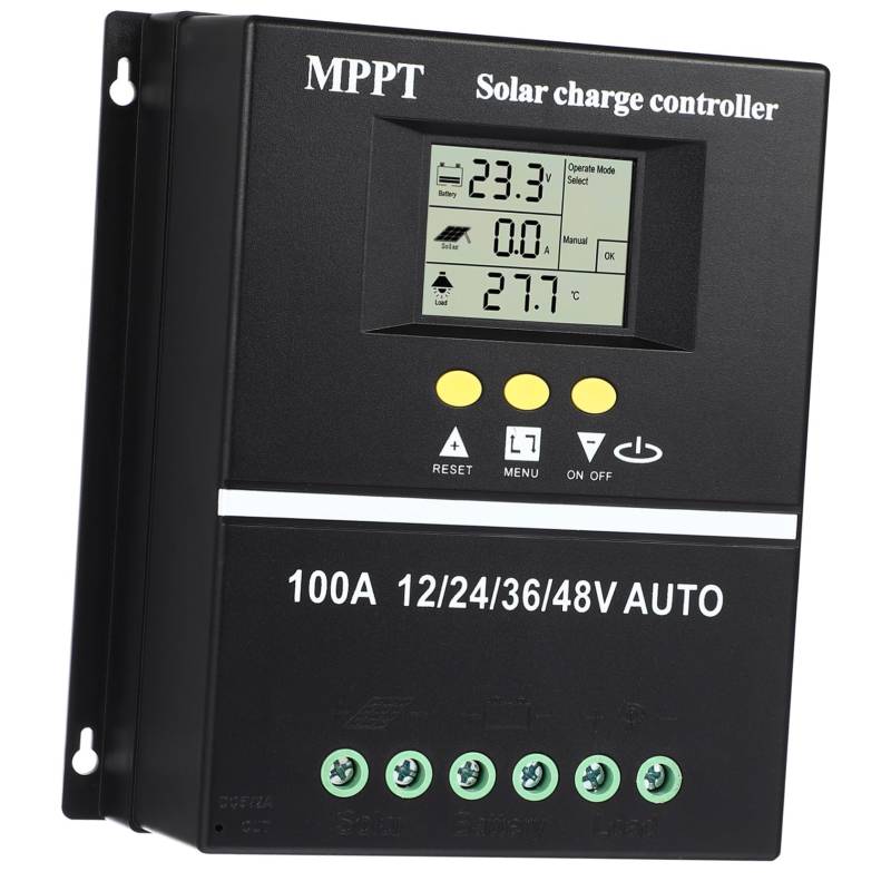 CIMAXIC 12V Mppt Solarladeregler Für Solarsysteme Intelligente Steuerung Einfache Installation Mehrfacher Hohe Kompatibilität Und Stabiler Hochstromausgang von CIMAXIC