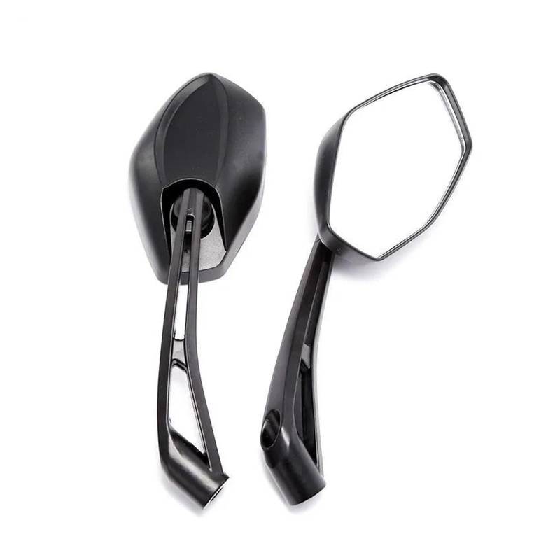 CIMIUS 8/10MM Motorrad Rückspiegel Weiß Glas Spiegel Für Benelli TRK 502X TNT 125 BN 125 Für Leoncino 500 752S 502C Motorradspiegel-Set von CIMIUS