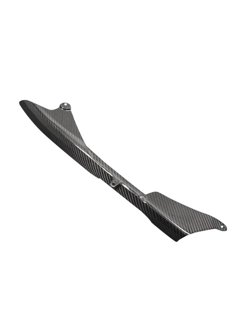 Motorrad Kettenführung Carbon Fiber Motorrad Kette Schutz Verkleidung Für KAW&ASAKI ZX-6R ZX6R 2019 2020 2021 2022 2023 von CIQICLVI