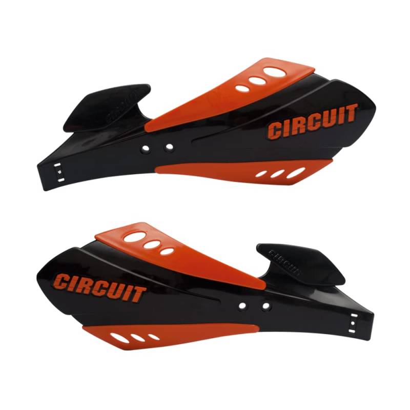CIRCUIT Equipment PM033-219 Handschützer SX Bicomp, Schwarz/Orange, Taglia unica von CIRCUIT Equipment