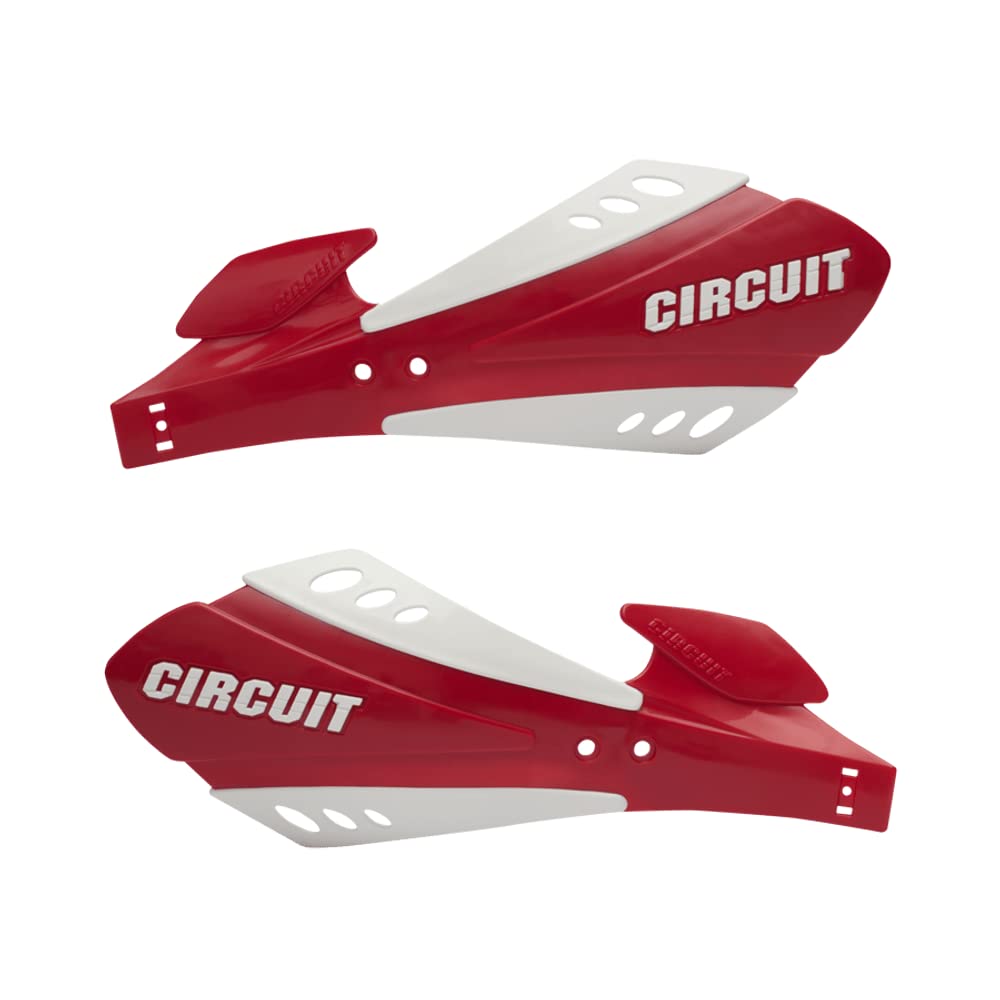 CIRCUIT Equipment PM033-2V2 Handschützer SX Bicomp, Weiß/Rot von Circuit