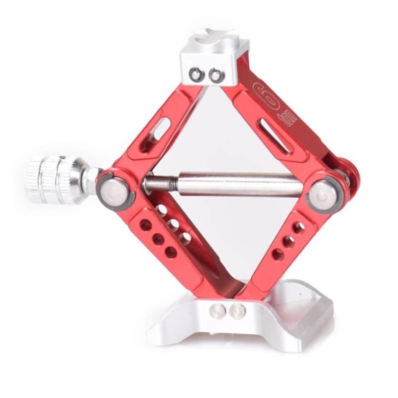 CIYODO 1 Stück Zubehör Für Rc-Autos Rc Wagenheber Simulationsbuchse Wagenheber Für Rc-car Wagenheber Für Modellkletterwagen Rot von CIYODO
