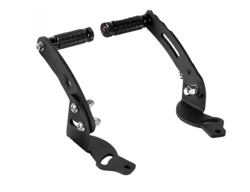 Motorrad Fußschemel Motorrad Trittbrett Pegs Einstellbare Fußstütze Extensions Halterungen Fußrasten Für Can Am Für Spyder RT Trittbrett von CJHGD