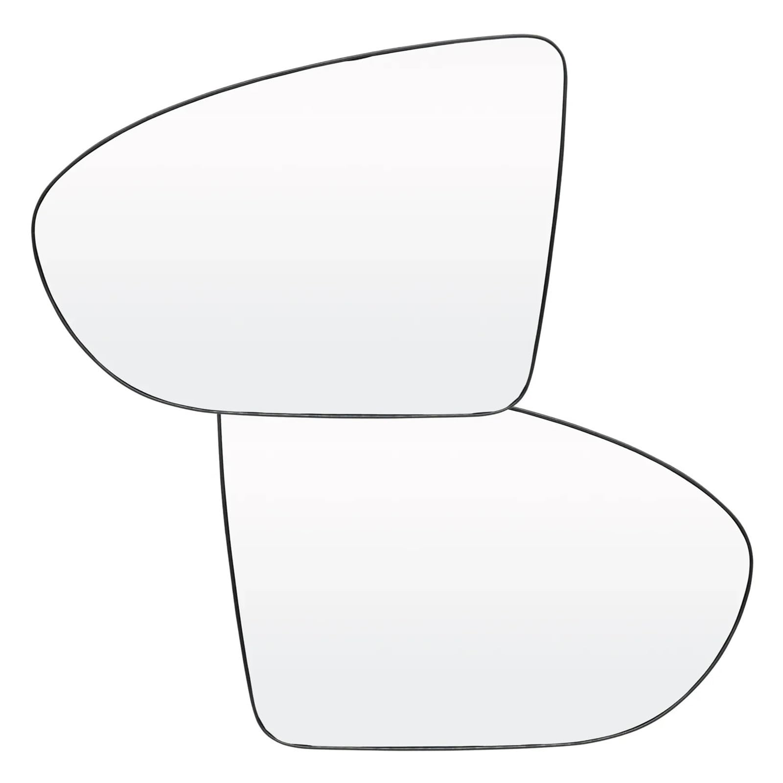 Spiegelglas Ersatzspiegelglas Außenspiegel Linke Rechte Tür-Seitenspiegelglas Für Qashqai Für J10 Modell 2007–2014, Konvexe Rückansicht, Rückansicht, Rückplatte Spiegelglas Ersatzspiegelglas Außenspiegel Linke Rechte Tür-Seitenspiegelglas Für Qashqai Für J10 Modell 2007–2014, Konvexe Rückansicht, Rückansicht, Rückplatte von CJHGD