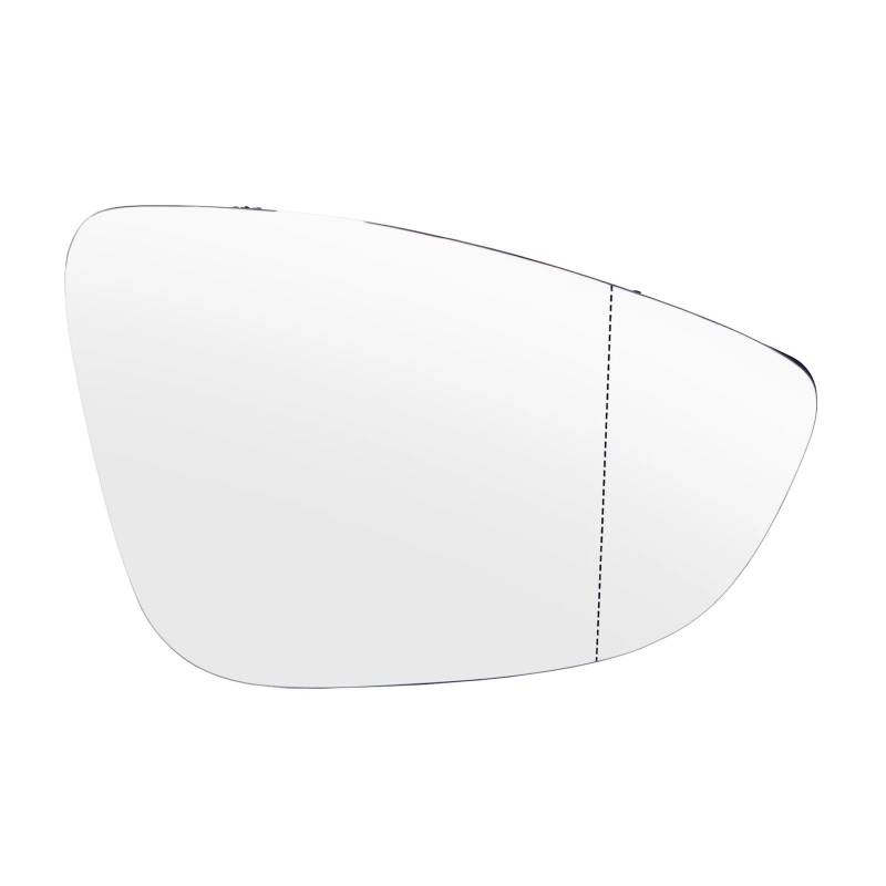 Spiegelglas Ersatzspiegelglas Außenspiegel Seite Spiegel Glas Konvex Tür Flügel Rückansicht Für Passat Für B7 Für CC Für Scirocco Für EOS Für MK6 von CJHGD