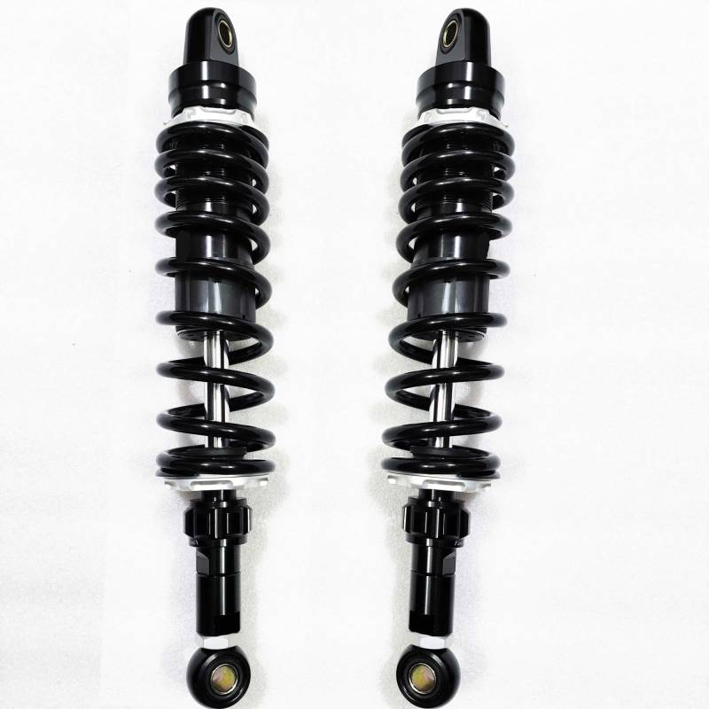 Spring Shock Absorber 370mm 380mm 390mm 8mm Feder Motorrad Stoßdämpfer Einstellen Hinterradaufhängung für für für von CJHGD