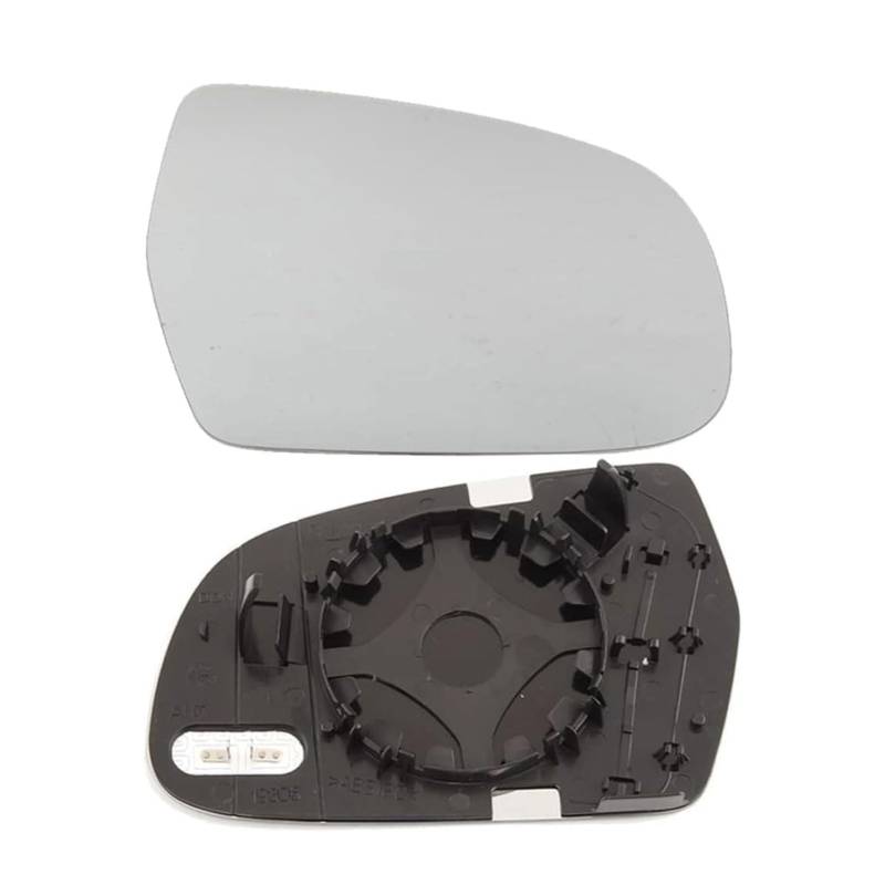 Außenspiegel Glas mit Trägerplatte Beheizt für Audi A5 2012 2013 2014 2015 2016, Links Rechts Tür Beheizbar Spiegelglas Ersatz Auto Zubehör,Left von CJJNFDC