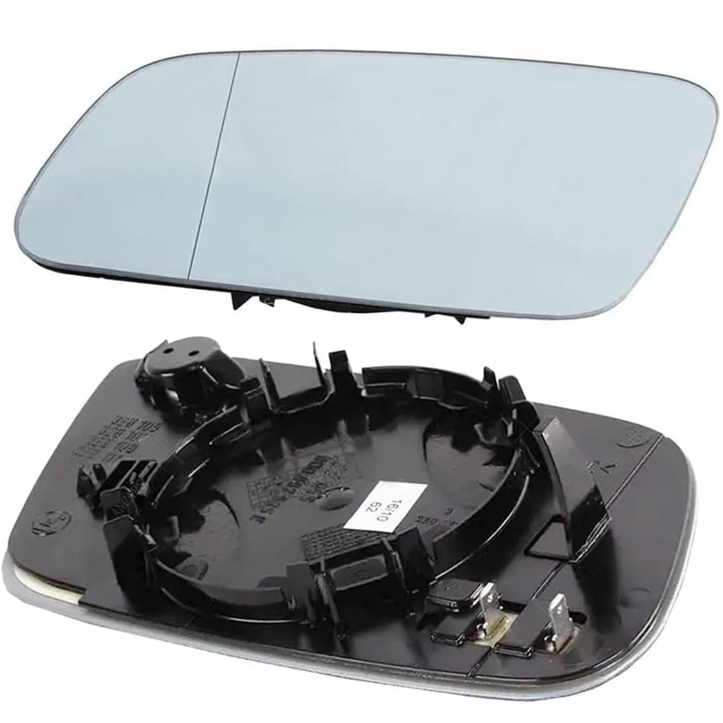 Außenspiegel Glas mit Trägerplatte Beheizt für Audi A6 1997-2002 2003 2004 2005, Links Rechts Tür Beheizbar Spiegelglas Ersatz Auto Zubehör,Left Außenspiegel Glas mit Trägerplatte Beheizt für Audi A6 1997-2002 2003 2004 2005, Links Rechts Tür Beheizbar Spiegelglas Ersatz Auto Zubehör,Left von CJJNFDC