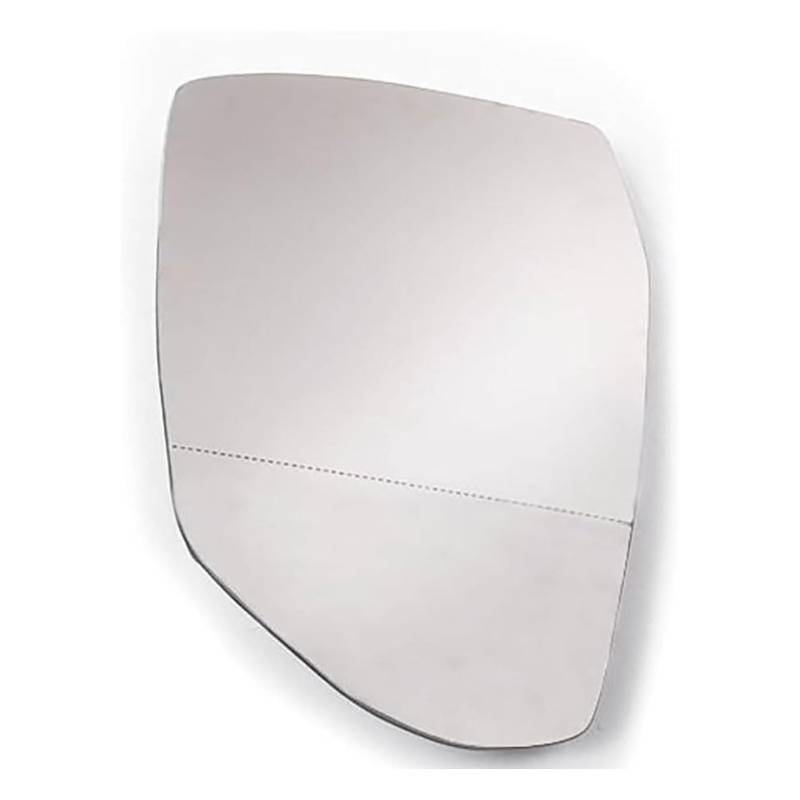 Außenspiegel Glas mit Trägerplatte Beheizt für Audi Q5 2017 2018 2019 2020, Links Rechts Tür Beheizbar Spiegelglas Ersatz Auto Zubehör,Left von CJJNFDC