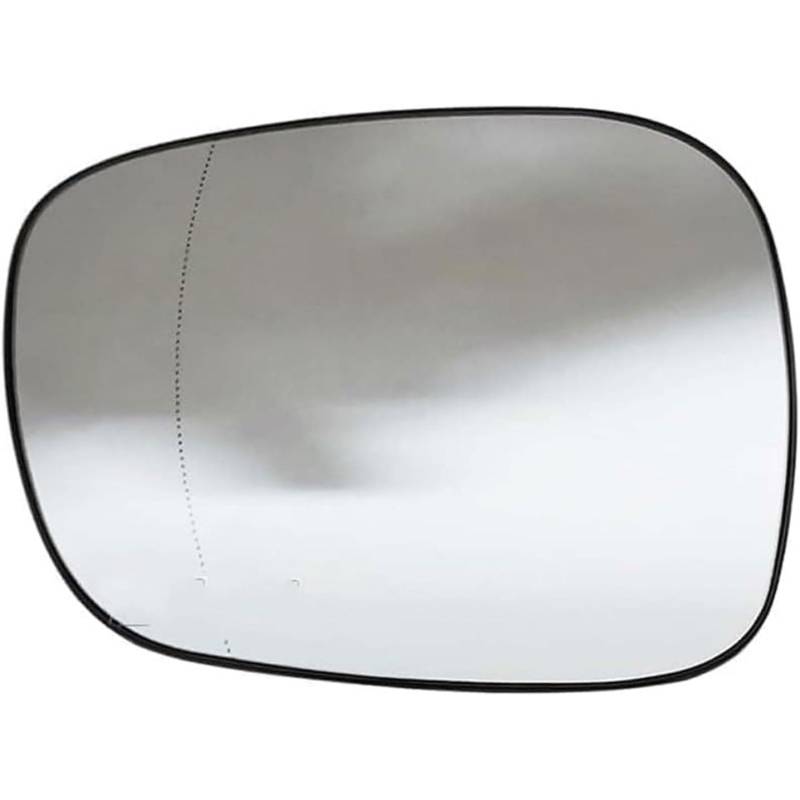 Außenspiegel Glas mit Trägerplatte Beheizt für BMW X1 E84 2010-2012 X3 F25 2010-2013, Links Rechts Tür Beheizbar Spiegelglas Ersatz Auto Zubehör,Left von CJJNFDC