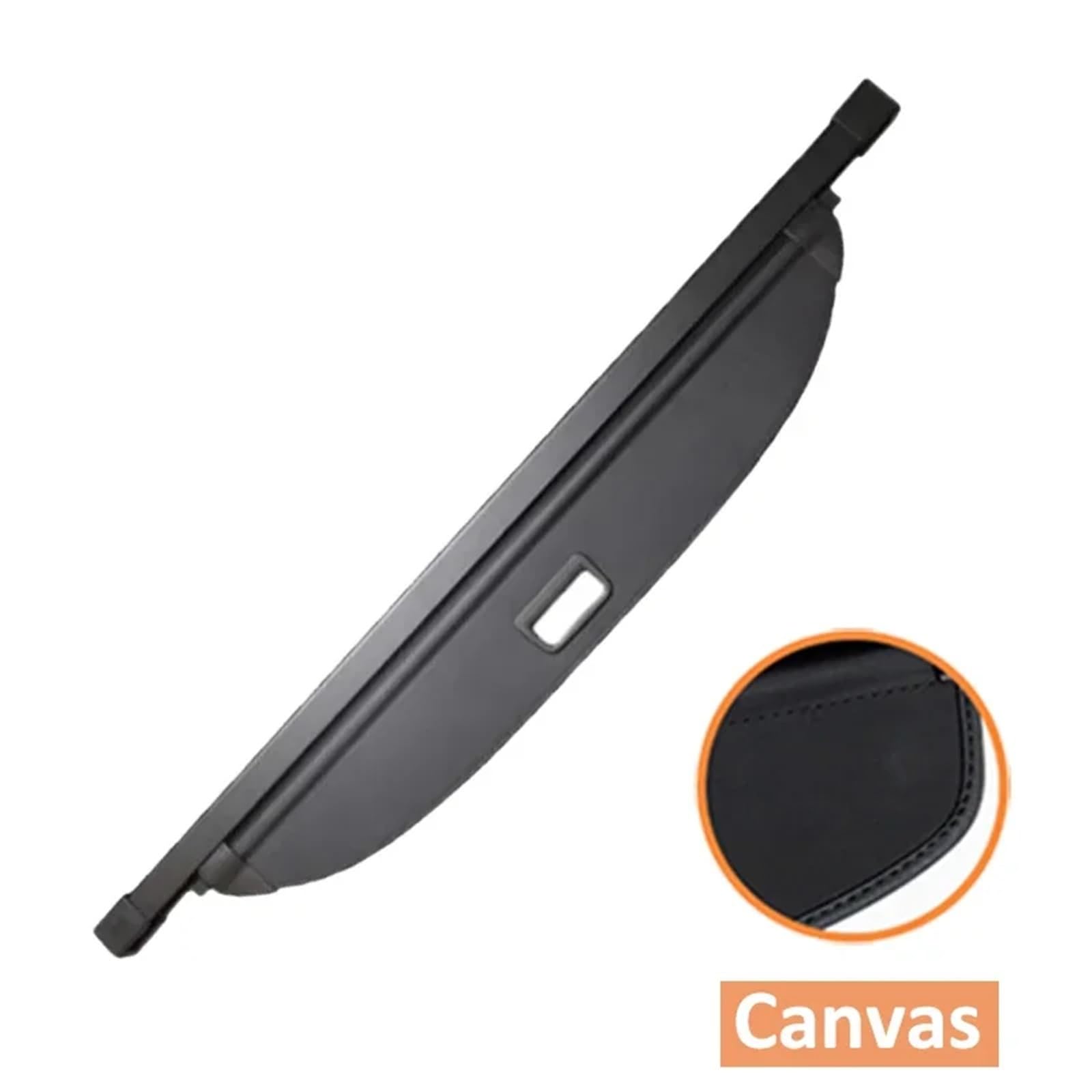 Kofferraumabdeckung, kompatibel mit Hyundai Santa Fe 2024 2025 MX5 MK5, Aufbewahrungspartition, Sichtschutzvorhang, Innenraumwerkzeuge, Teile, Zubehör(Canvas) von CJMPZKVRY