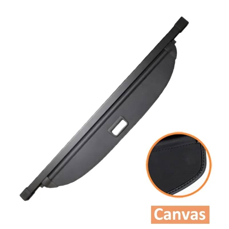 Kofferraumabdeckung, kompatibel mit Hyundai Santa Fe 2024 2025 MX5 MK5, Aufbewahrungspartition, Sichtschutzvorhang, Innenraumwerkzeuge, Teile, Zubehör(Canvas) von CJMPZKVRY