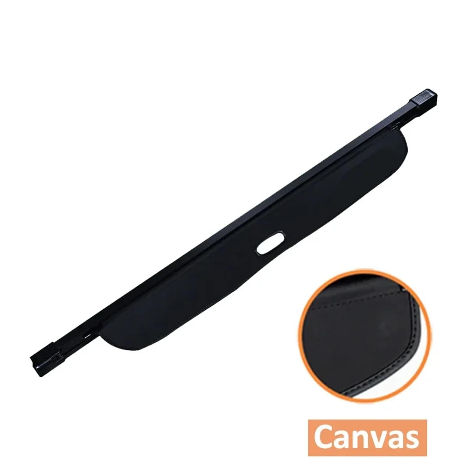 Kofferraumabdeckung Kompatibel mit H CR-V CRV MK6 2022 2023 2024 Breeze Einziehbare Heckvorhang-Aufbewahrungspartition Autozubehör(Canvas) von CJMPZKVRY