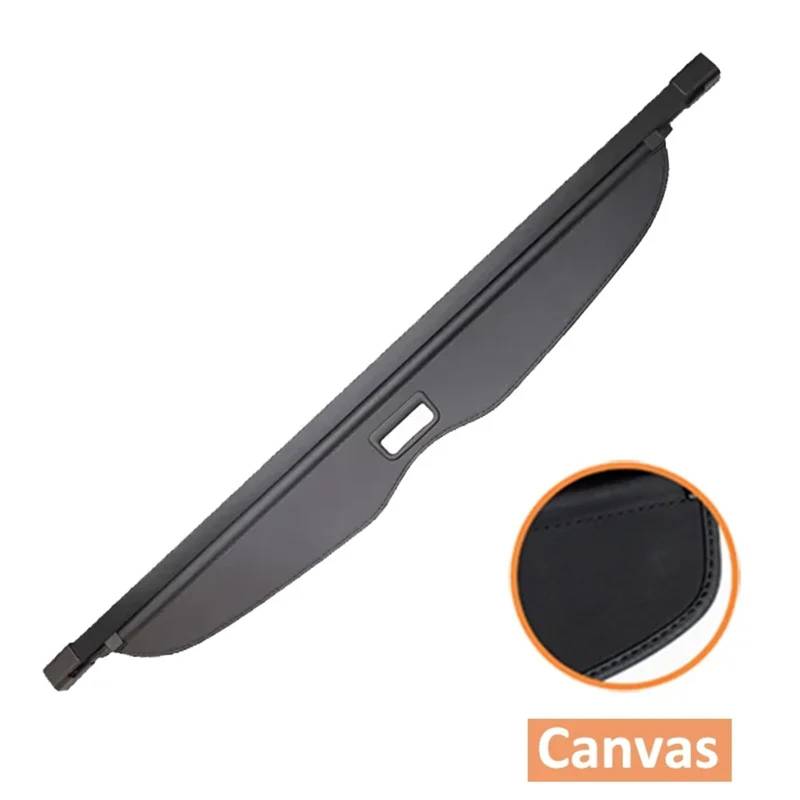 Kofferraumabdeckung Kompatibel mit VW VW Atlas Zubehör CA1 Teramont 2018~2024 Aufbewahrungstrennwand Heckvorhang Innenraum(Canvas) von CJMPZKVRY