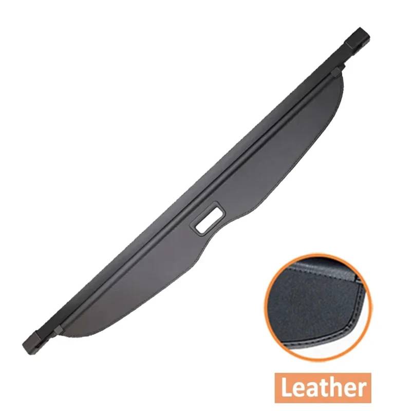 Kofferraumabdeckung Kompatibel mit VW VW Atlas Zubehör CA1 Teramont 2018~2024 Aufbewahrungstrennwand Heckvorhang Innenraum(Leather) von CJMPZKVRY