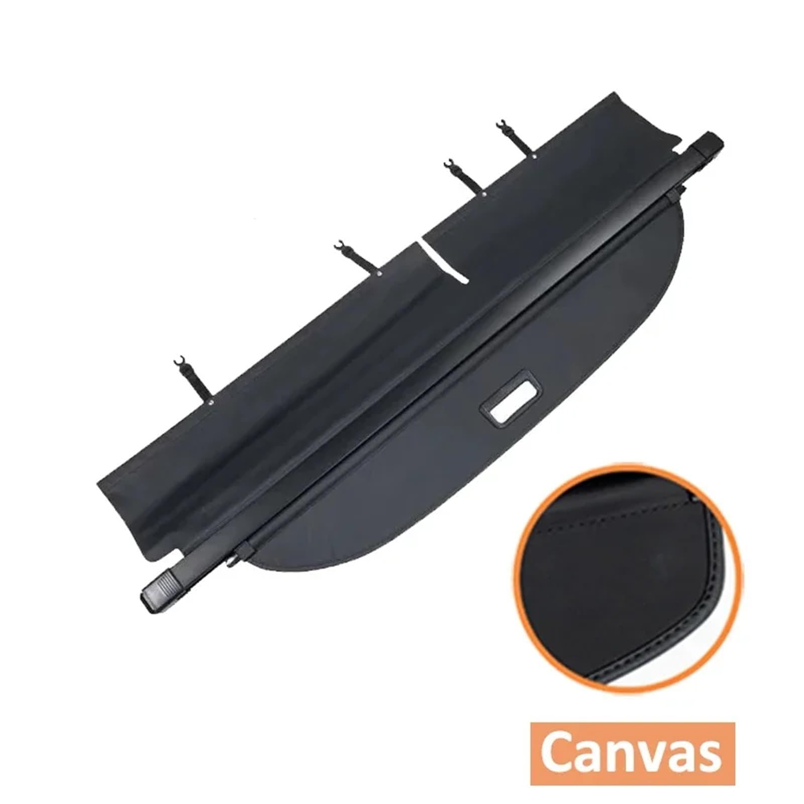 Kofferraumvorhang Kompatibel mit Kompatibel mit RAV4 2014 Zubehör 2013~2018 RAV 4 XA40 MK4 Gepäckaufbewahrung Trennwand Laderaumabdeckung(Canvas) von CJMPZKVRY