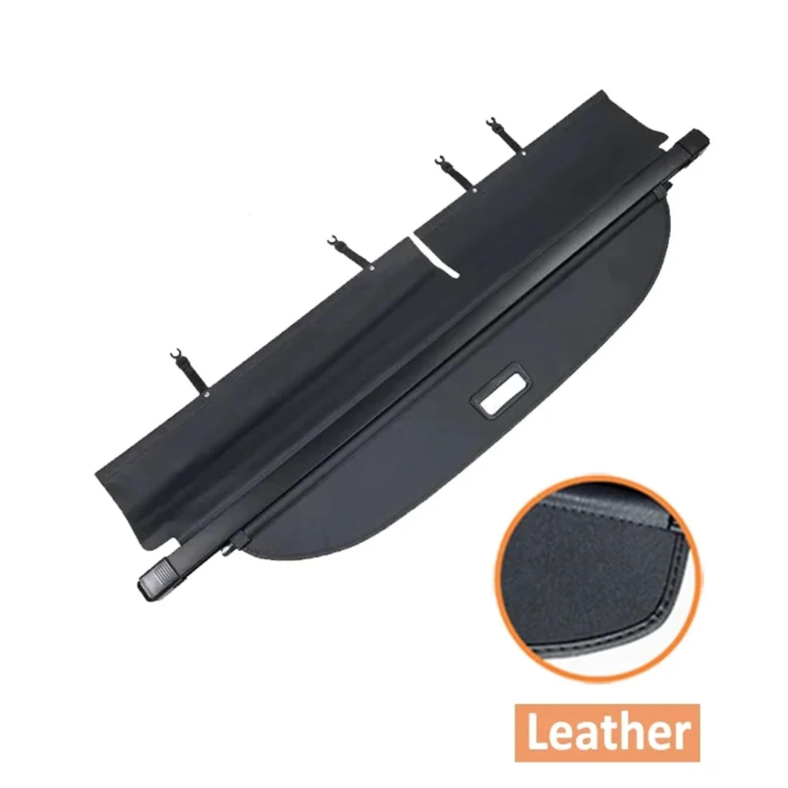 Kofferraumvorhang Kompatibel mit Kompatibel mit RAV4 2014 Zubehör 2013~2018 RAV 4 XA40 MK4 Gepäckaufbewahrung Trennwand Laderaumabdeckung(Leather) von CJMPZKVRY
