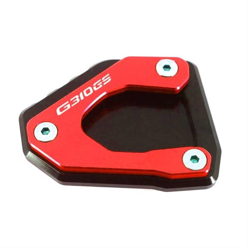 motorrad seitenständer Für G310GS G310R G310 GS G310 R 2017 2018 Motorrad CNC Kickstand Fuß Seitenständer Verlängerung Pad Stützplatte Vergrößern Ständer(4) von CKFDJRNAE