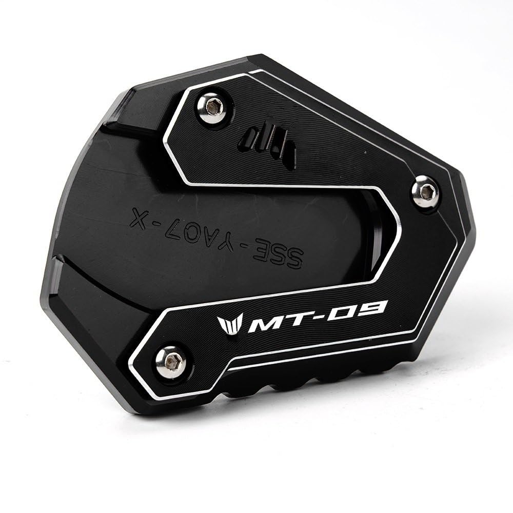 motorrad seitenständer Für MT09 SP 2023 MT 09 2022 Tracer MT-09 SP FZ09 2015-2023 Motorrad Kickstand Fuß Seite Stehen Verlängerung Pad Schlüsselanhänger(3) von CKFDJRNAE