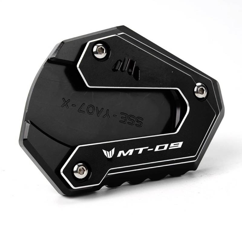 motorrad seitenständer Für MT09 SP 2023 MT 09 2022 Tracer MT-09 SP FZ09 2015-2023 Motorrad Kickstand Fuß Seite Stehen Verlängerung Pad Schlüsselanhänger(3) von CKFDJRNAE