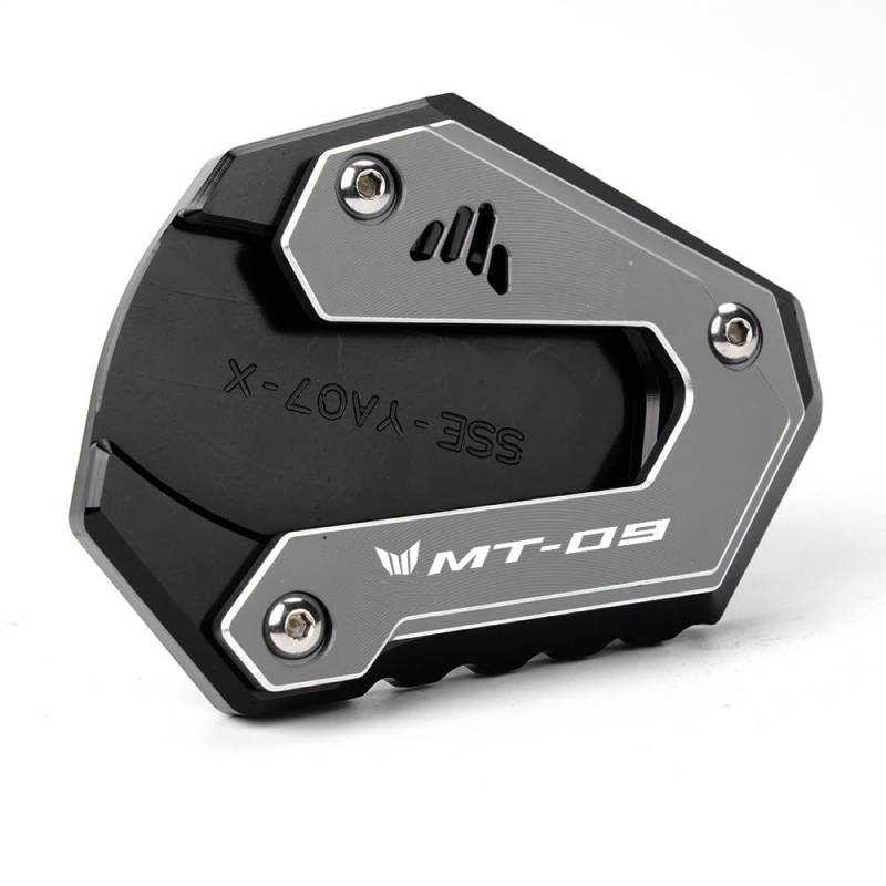 motorrad seitenständer Für MT09 SP 2023 MT 09 2022 Tracer MT-09 SP FZ09 2015-2023 Motorrad Kickstand Fuß Seite Stehen Verlängerung Pad Schlüsselanhänger(4) von CKFDJRNAE