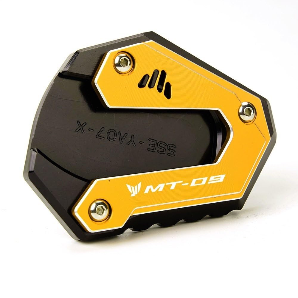 motorrad seitenständer Für MT09 SP 2023 MT 09 2022 Tracer MT-09 SP FZ09 2015-2023 Motorrad Kickstand Fuß Seite Stehen Verlängerung Pad Schlüsselanhänger(5) von CKFDJRNAE