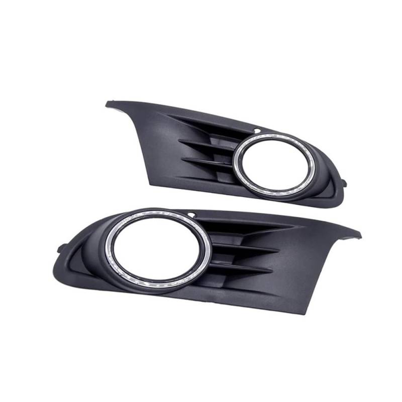 Auto-Frontgrill 2 Pcs Auto Vorderen Stoßfänger Unteren Nebel Licht Seite Gitter Einsatz Für Golf 6 MK6 08-13 5K0853665 5K0853666 Autogrills von CKGRHJSA