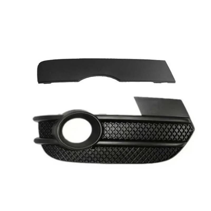 Auto-Frontgrill 2 STÜCKE Für Q3 2012-2016 Frontstoßstange Nebelscheinwerfer Rahmen Nebelscheinwerfer Lampenschirm Kühlergrill 8U0807681A 8U0807379B Autogrills(NO Holes R) von CKGRHJSA