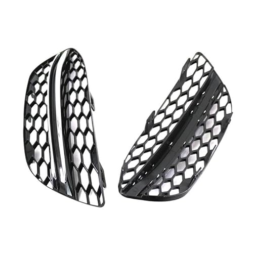Auto-Frontgrill 2 Stücke Chrom Front Stoßstange Kühlergrill Nebel Licht Abdeckung Zierleisten Für W205 2015 2016 2017 2018 Autogrills(Plating Strip) von CKGRHJSA