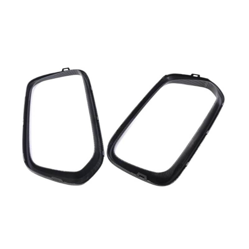 Auto-Frontgrill 2Pcs Frontschürze Grille Rahmen Abdeckung Trim 51712455246 51712455247 Auto Zubehör Für F39 X2 2018 2019-2021 Autogrills(Carbon Fiber) von CKGRHJSA