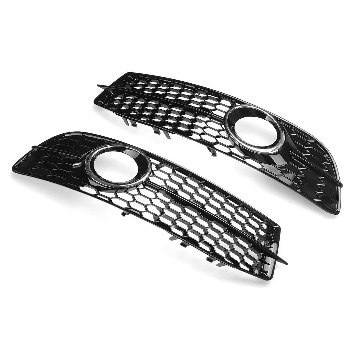 Auto-Frontgrill 2X Auto Frontstoßstange Nebelscheinwerfer Lampengitter Grillabdeckung Für A6 C6 S-Line 2008-2011 4F0807681Q01C 4F0807681Q02C Autogrills Auto-Frontgrill 2X Auto Frontstoßstange Nebelscheinwerfer Lampengitter Grillabdeckung Für A6 C6 S-Line 2008-2011 4F0807681Q01C 4F0807681Q02C Autogrills von CKGRHJSA