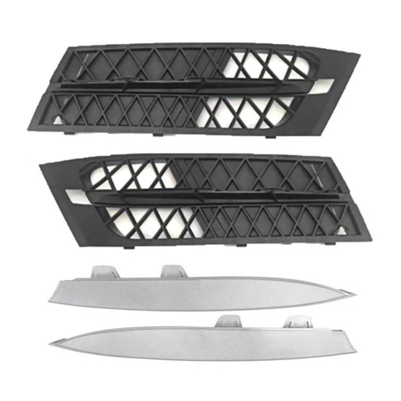 Auto-Frontgrill 4 Stück Auto-Frontstoßstange Geschlossener Außengrill Autozubehör 51117200735 51117200736 Für 5' F07 GT 535I GT 550I GT 2010–2013 Autogrills von CKGRHJSA