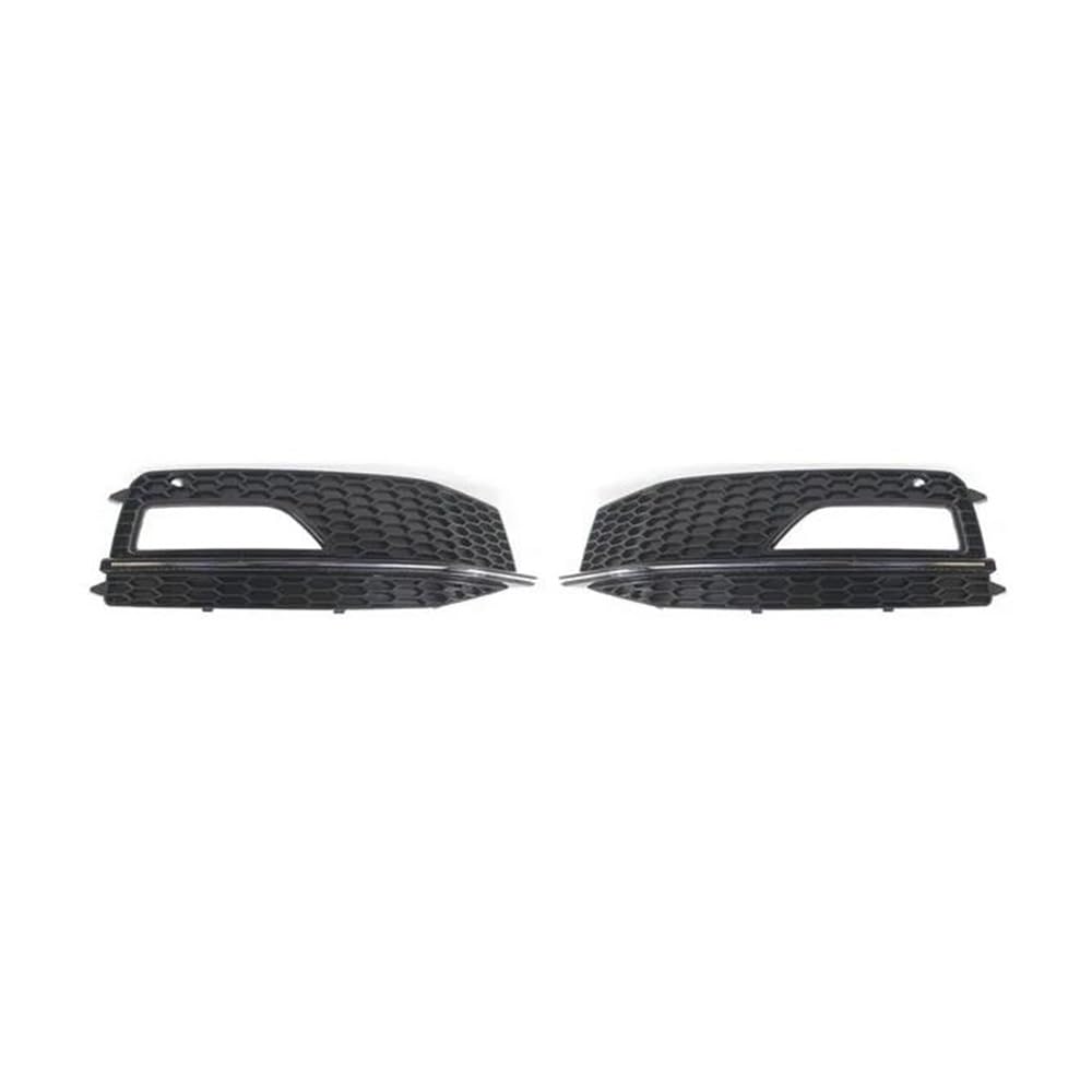 Auto-Frontgrill 8K0807681 Mesh Frontstoßstangengrill Nebelscheinwerfer Lampenabdeckung Grill Für A4 B8.5 S-Linie S4 2012 2013 2014 2015 Autogrills(A-Chrome) von CKGRHJSA