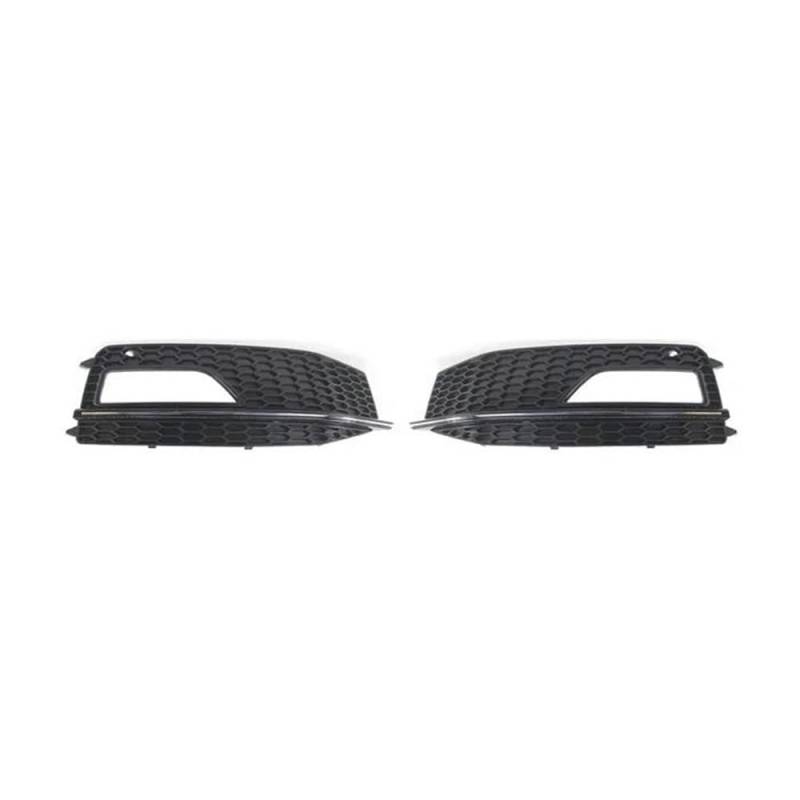 Auto-Frontgrill 8K0807681 Mesh Frontstoßstangengrill Nebelscheinwerfer Lampenabdeckung Grill Für A4 B8.5 S-Linie S4 2012 2013 2014 2015 Autogrills(A-Chrome) von CKGRHJSA