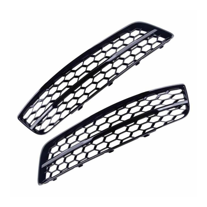 Auto-Frontgrill 8P0807681 8P0807682 2 Stücke Nebelscheinwerfer Mesh Grille Grill Abdeckung Für A3 8P 2009-2013 Autogrills(Black Railing) von CKGRHJSA