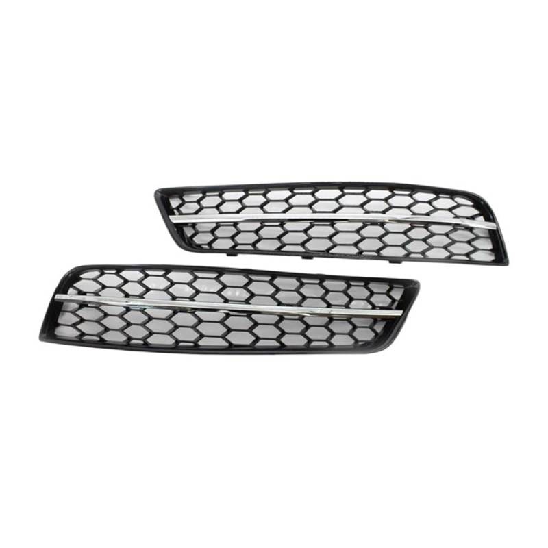 Auto-Frontgrill 8P0807681 8P0807682 2 Stücke Nebelscheinwerfer Mesh Grille Grill Abdeckung Für A3 8P 2009-2013 Autogrills(White Railing) von CKGRHJSA