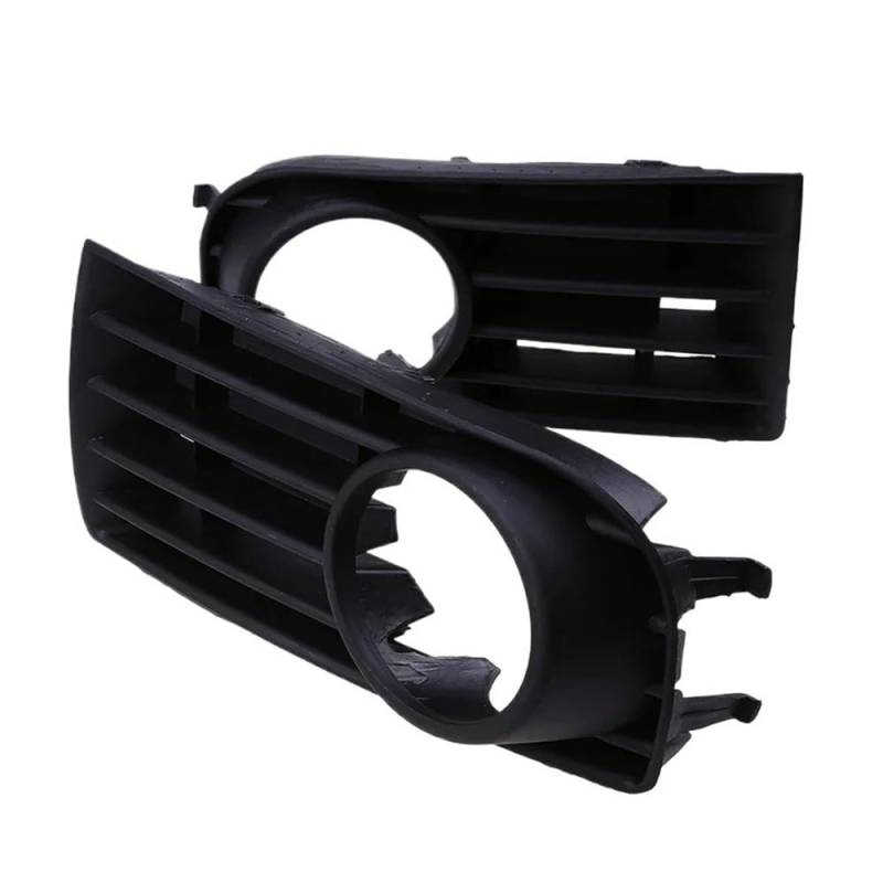 Auto-Frontgrill ABS Auto Front Nebel Lichter Gitter Abdeckung Für Golf MK5 2004-2009 Stoßstange Unten Racing Grills Zubehör 1K0 853 666 C Autogrills(1 Pair) von CKGRHJSA