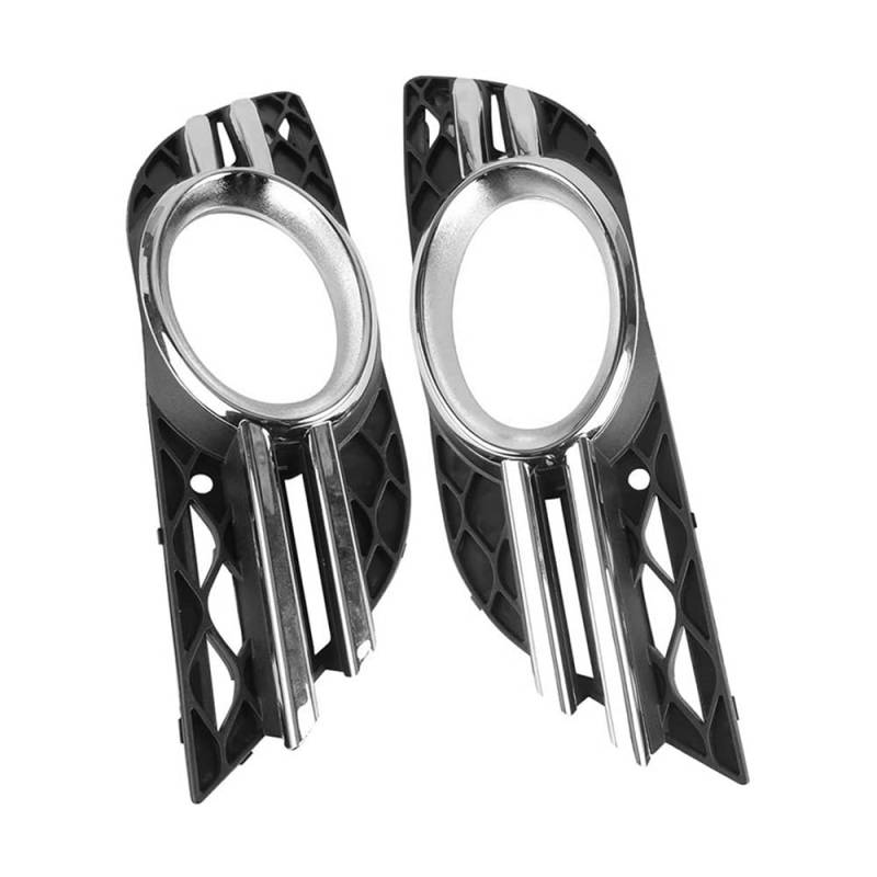 Auto-Frontgrill Auto-Front-Nebelscheinwerfer-Grill Chrom-Zierabdeckungs-Set Für E-Klasse W211 2007–2009 A2118851174 A2118851274 Autogrills von CKGRHJSA