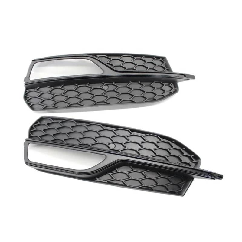 Auto-Frontgrill Auto Front Stoßstange Nebel Licht Kühlergrill Grill Abdeckung Für A3 Für S-Linie S3 2014-2017 8V3807681 8V3807682 Autogrills(Zwart) von CKGRHJSA