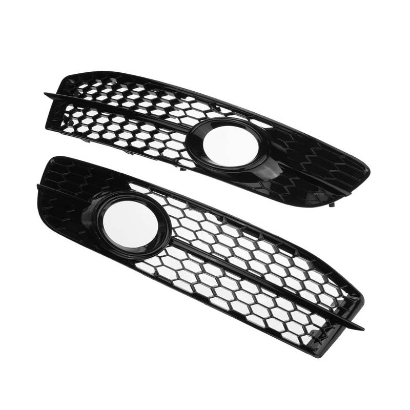 Auto-Frontgrill Auto Front Stoßstange Nebel Licht Lampe Kühlergrill Grill Abdeckung Für A6 C6 Für S-Linie 2008-2011 4F0807681Q01C Nebel Licht Lünette Abdeckung Autogrills(1 UK) von CKGRHJSA