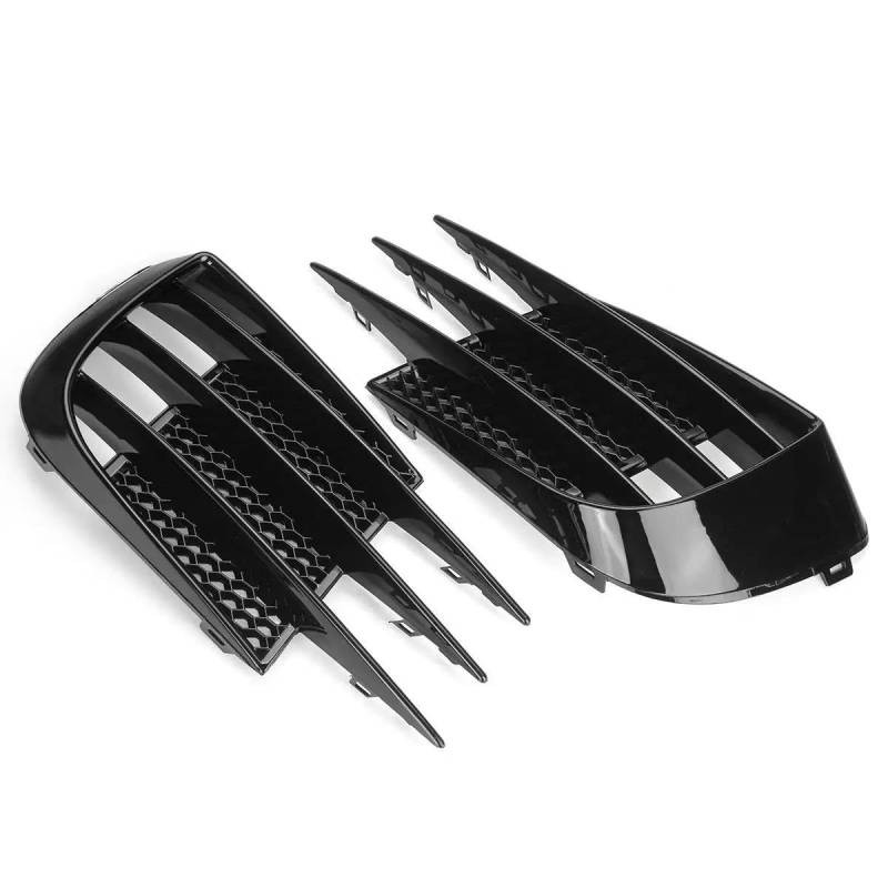 Auto-Frontgrill Auto Nebel Lampen Abdeckung Grill Für Golf 6 MK6 VI Für GTI Für GTD R R20 2008-2013 Nebel Licht Augenbraue Auge Wind Messer Abdeckung Trim Autogrills von CKGRHJSA
