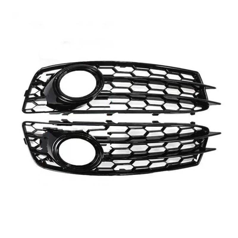 Auto-Frontgrill Auto Nebel Licht Lünette Abdeckung Front Stoßstange Lampe Grill Für A3 8P S-Linie 2009-2012 Waben Grille 8P0807682 8P0807681 Körper Kit Autogrills(1 UK) von CKGRHJSA