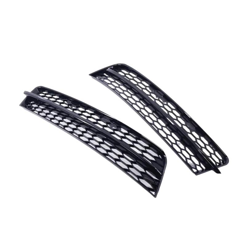 Auto-Frontgrill EIN Paar Glänzend Schwarze Auto-Front-Nebelscheinwerfer-Kühlergrill-Abdeckungs-Ordnung Wabengitter-Stil Nebelscheinwerfer-Grill Für Q7 2010–2015 Autogrills von CKGRHJSA