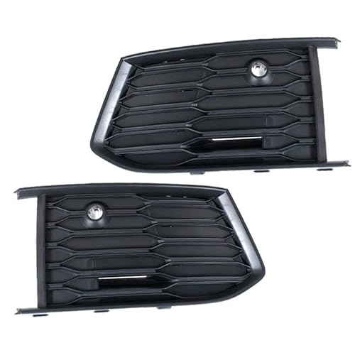 Auto-Frontgrill Front Lower Bumper Nebel Licht Kühlergrill Grill Abdeckung Rahmen Für A6 C8 2019 Sport Version Grill Schwarz Trim 4KD807647B 4KD807648B Autogrills(Left and Right) von CKGRHJSA