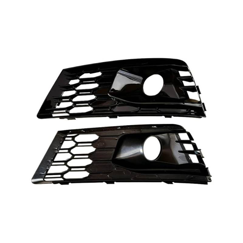 Auto-Frontgrill Frontstoßstange Nebelscheinwerfer Kühlergrill Lampengrillabdeckung Mit Fack Acc Trim Autozubehör 8WD807681 Für A4 B9 2016-2018 Autogrills von CKGRHJSA
