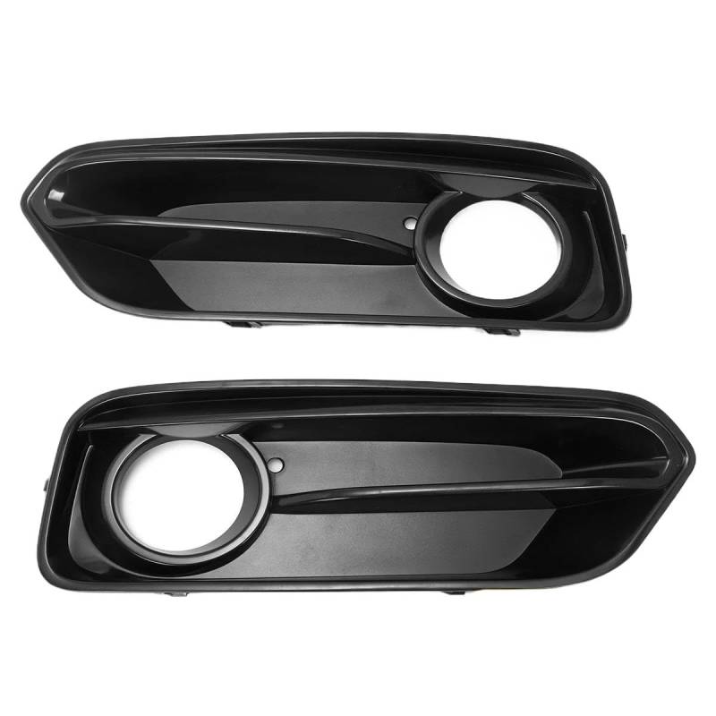 Auto-Frontgrill Frontstoßstangen-Nebelscheinwerfer-Renngitter Für 1er F20 F21 Für LCI Sport 2015-2018 Glänzend Schwarz 1 Paar Nebelscheinwerfer-Grillabdeckung Autogrills von CKGRHJSA