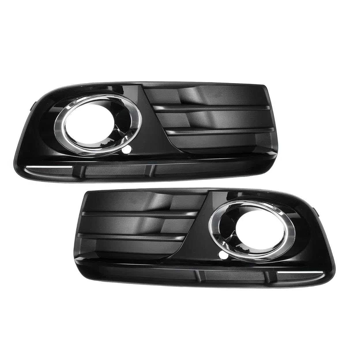 Auto-Frontgrill Frontstoßstangengrill Für Q5 2013 2014 2015 2016 2017 Frontstoßstangen-Nebelscheinwerfer-Lampenabdeckungsgrill 8R0807681 8R0807682 Autogrills von CKGRHJSA