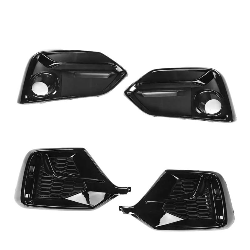 Auto-Frontgrill Für Civic 5 Türer FK4 FK7 Fließheck 2016-2021 4-TLG Auto Vorne Hinten Stoßstange Nebelscheinwerfer Grill Abdeckkappe Nebelscheinwerfer Hauben Body Kit Autogrills von CKGRHJSA
